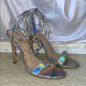 Iridescent Forever 21 Heels